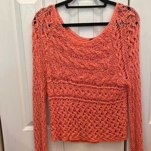 Free People crocheted top